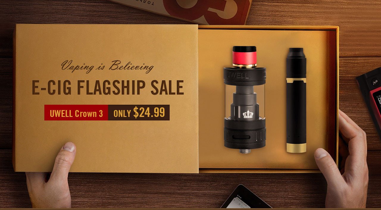 The Gearbest E Cigarette and Vape Flagship Flash Sale