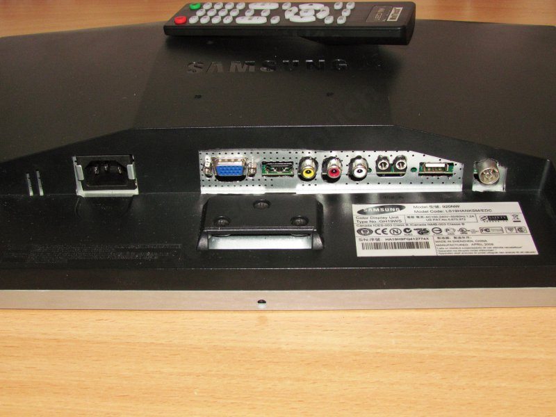 ТВ тюнер с LVDS интерфейсом или возвращение к жизни старого монитора.