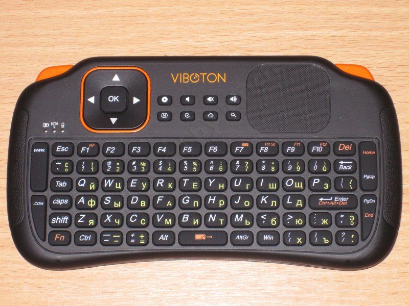 Viboton S1, неплохая маленькая радио клавиатура, с русской раскладкой