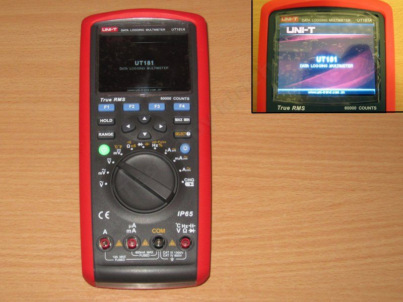 Uni-T UT181A, профессиональный мультиметр-регистратор