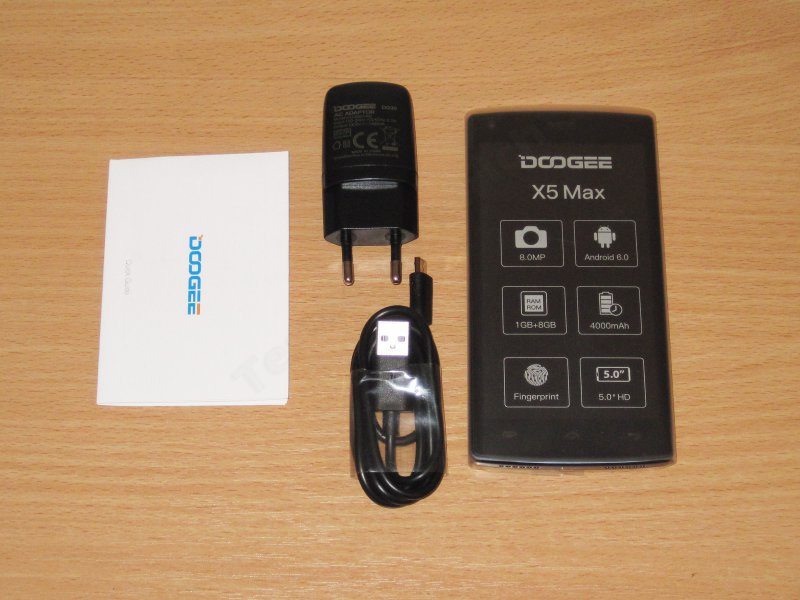 DOOGEE X5 MAX, недорогой смартфон с Андроид 6