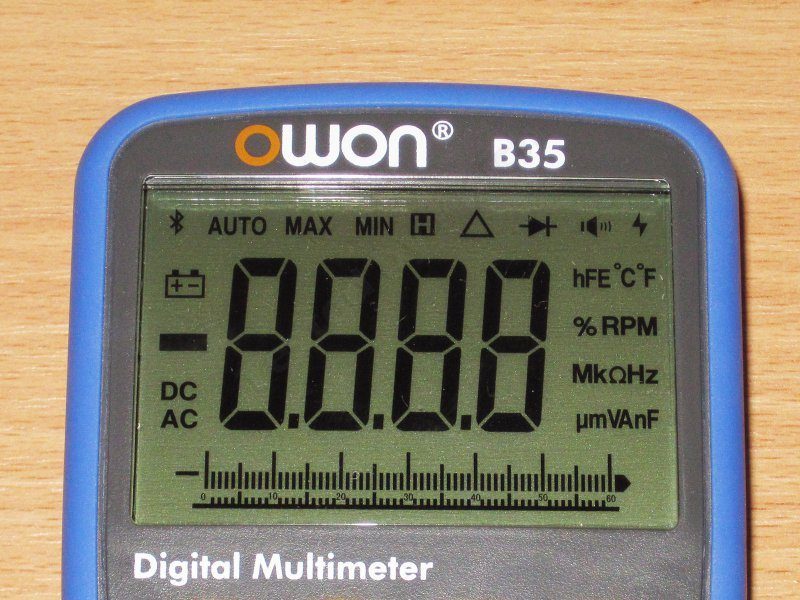 OWON B35, интересный мультиметр для аккуратного человека