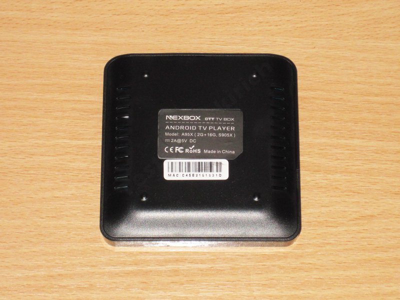 Медиаплеер Nexbox A95X на базе Amlogic S905X