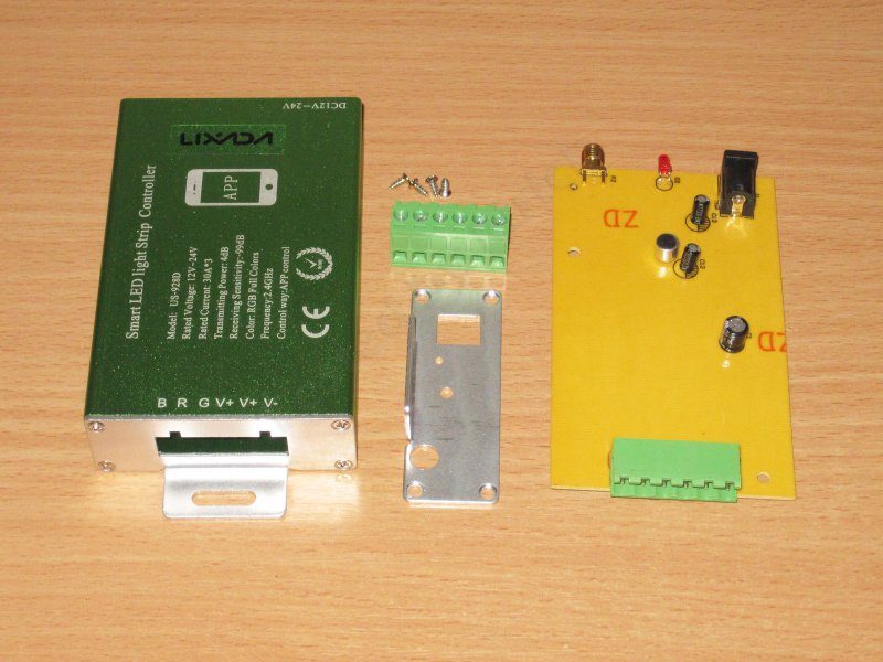 Светодиодная RGB лента и несколько контроллеров
