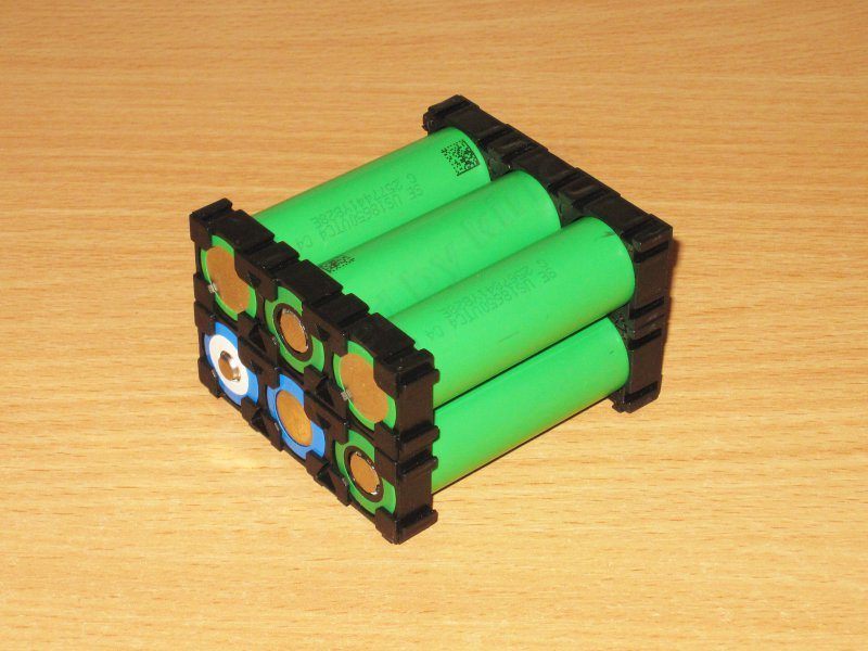 Рамки для сборки батарей из 18500/18650 элементов