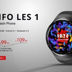 The 2017 Top Smartwatch Phone LEMFO LES 1 Flash Sale From $99.99