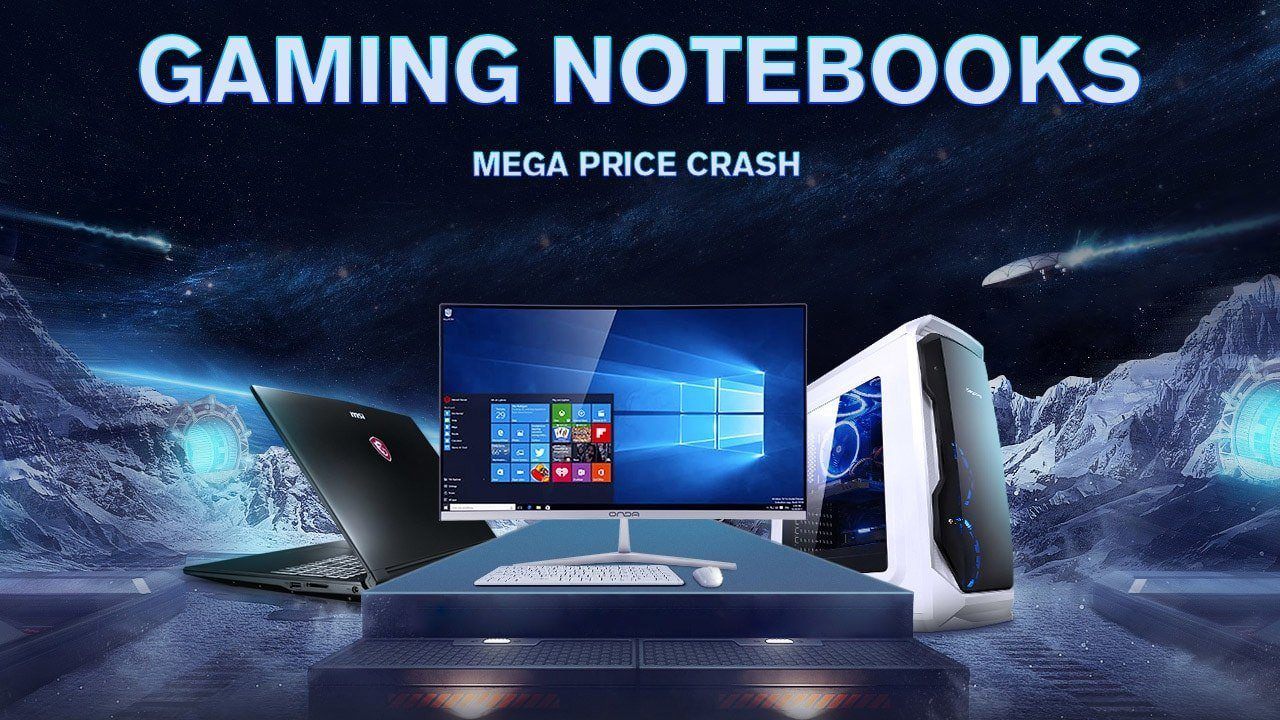 Распродажа игровых ноутбуков по супер ценам ВСЕГО от $329