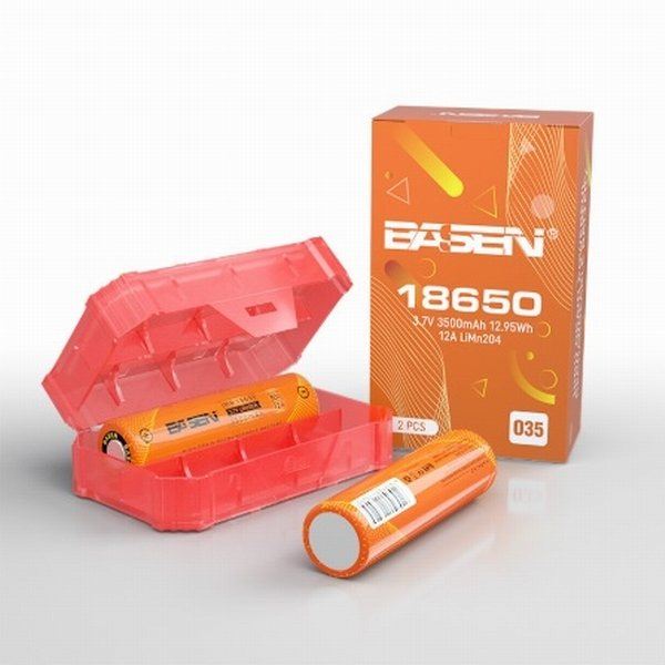 Аккумуляторы BASEN, 18650 3500мАч, обычные и защищенные