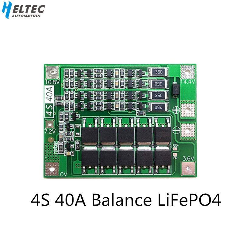 Плата защиты 4S 40А для LiFePo4 и пример использования её в ИБП