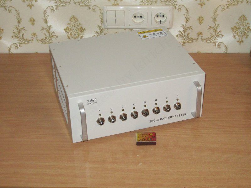Восьмиканальный тестер батарей ZKEtech EBC-X 0510