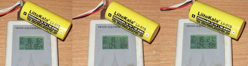 Аккумулятор Liitokala Lii-51S, 26650, 20 А, 5100мАч