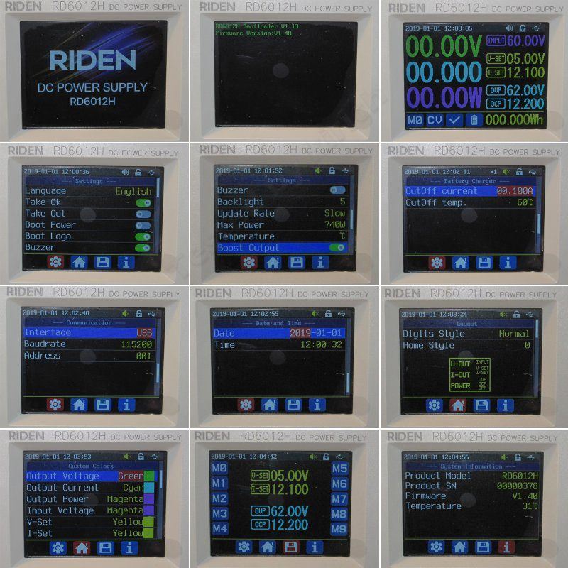 RD6012H, очень интересный преобразователь от Riden