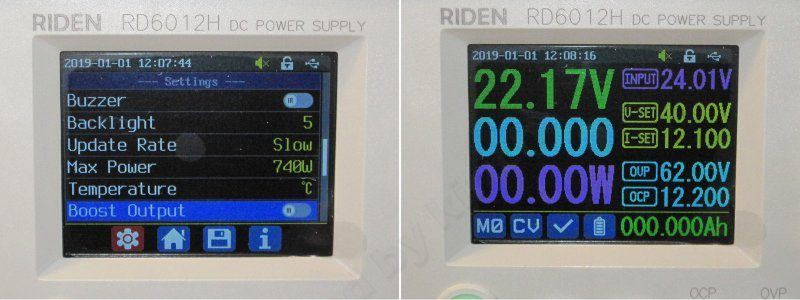 RD6012H, очень интересный преобразователь от Riden