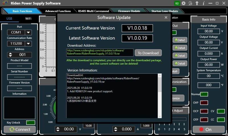RD6012H, очень интересный преобразователь от Riden