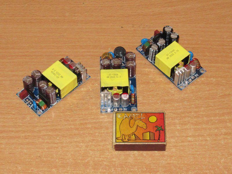 Блоки питания 12 и 24 вольта 72 ватта, компактные, мощные, недорогие