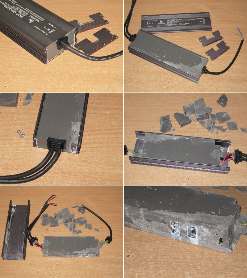 Девять 12 вольт блоков питания 40-350 ватт в герметичном исполнении Девять 12 вольт блоков питания 40-350 ватт в герметичном исполнении