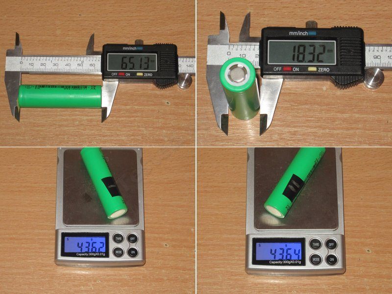 Аккумуляторы EVE формфактора 18650, четыре типа