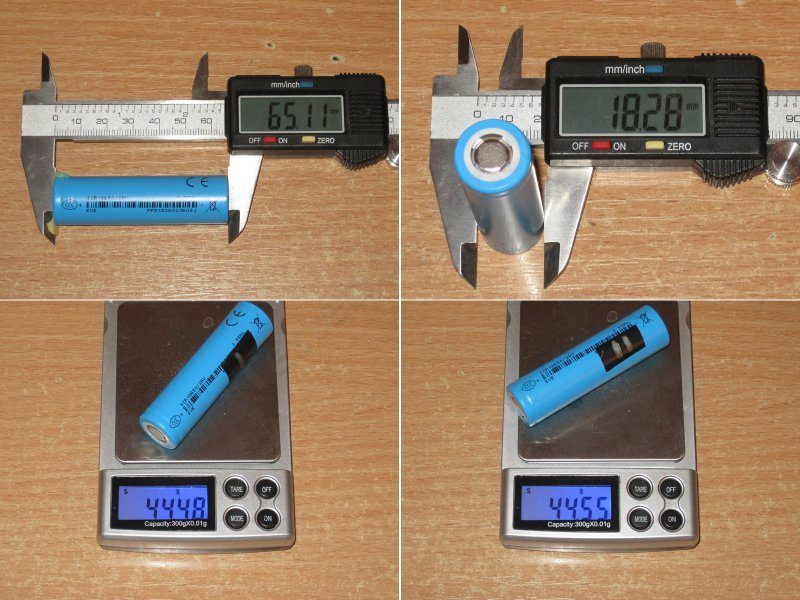 Аккумуляторы EVE формфактора 18650, четыре типа