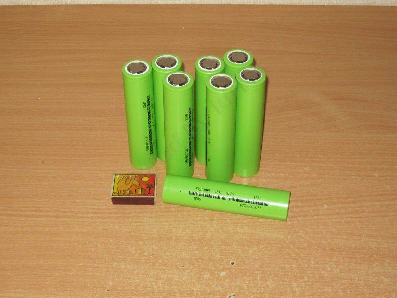 Аккумуляторы LiFePO4, 15 и 25Ач