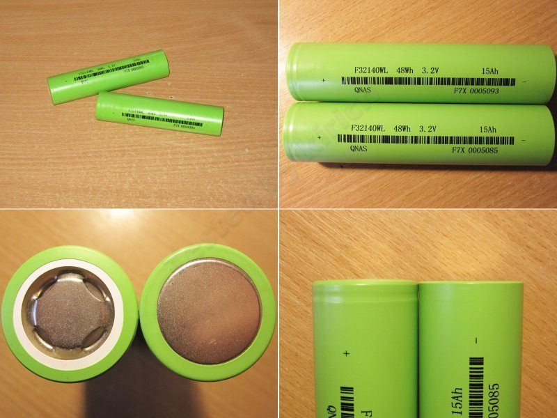 Аккумуляторы LiFePO4, 15 и 25Ач