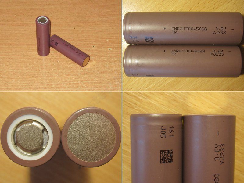 Три типа 21700 ячеек, высокотоковые, интересные, tabless Три типа 21700 ячеек, высокотоковые, интересные, tabless