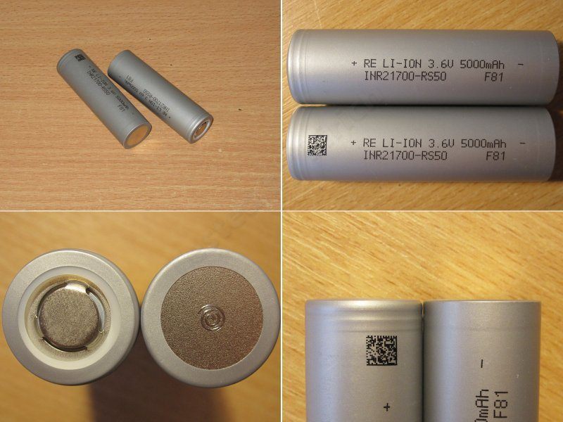 Три типа 21700 ячеек, высокотоковые, интересные, tabless Три типа 21700 ячеек, высокотоковые, интересные, tabless