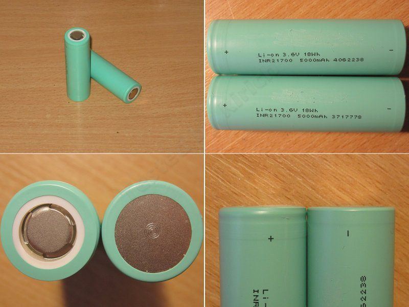 Три типа 21700 ячеек, высокотоковые, интересные, tabless Три типа 21700 ячеек, высокотоковые, интересные, tabless