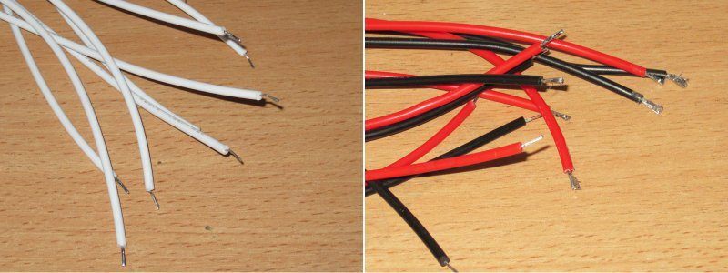 Шесть 12 вольт блоков-палок мощностью от 18 до 72 ватт