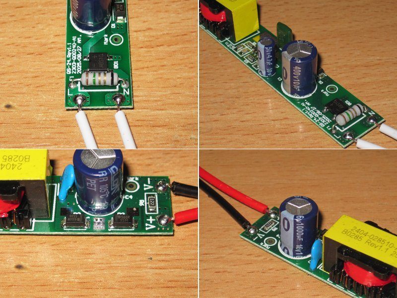 Шесть 12 вольт блоков-палок мощностью от 18 до 72 ватт