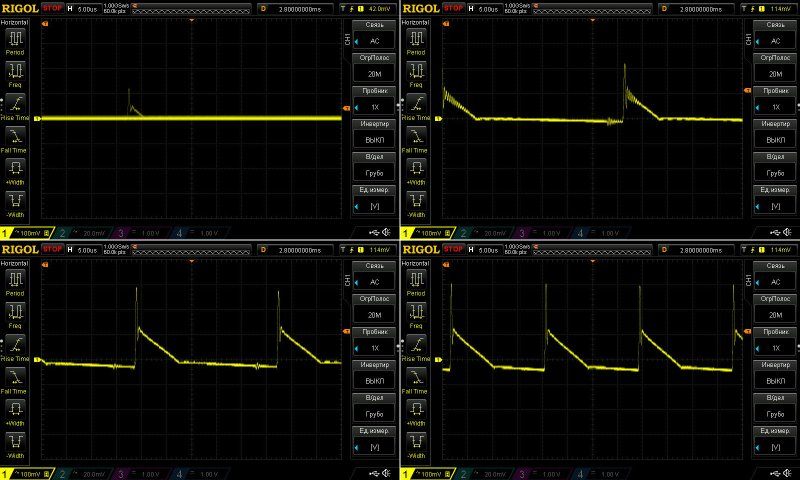 Шесть 12 вольт блоков-палок мощностью от 18 до 72 ватт