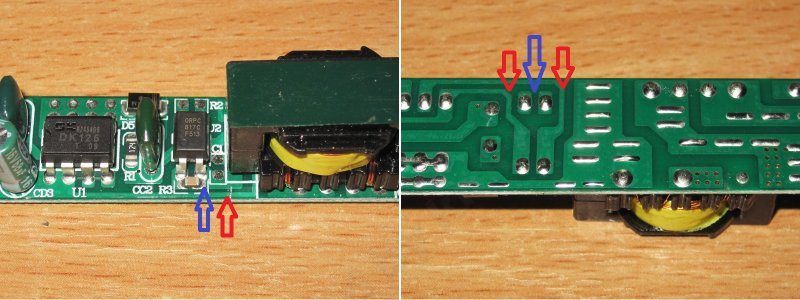 Шесть 12 вольт блоков-палок мощностью от 18 до 72 ватт