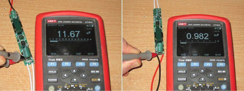 Шесть 12 вольт блоков-палок мощностью от 18 до 72 ватт