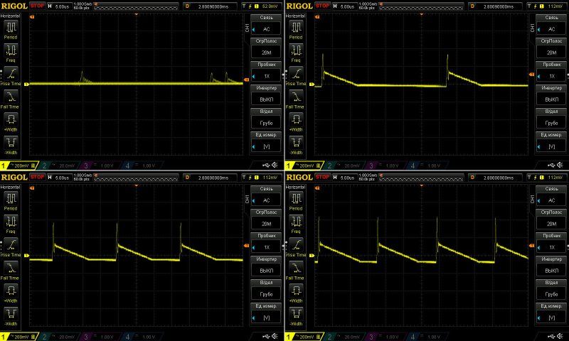 Шесть 12 вольт блоков-палок мощностью от 18 до 72 ватт