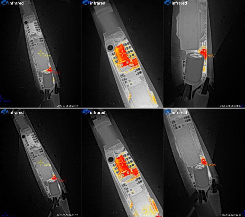Шесть 12 вольт блоков-палок мощностью от 18 до 72 ватт