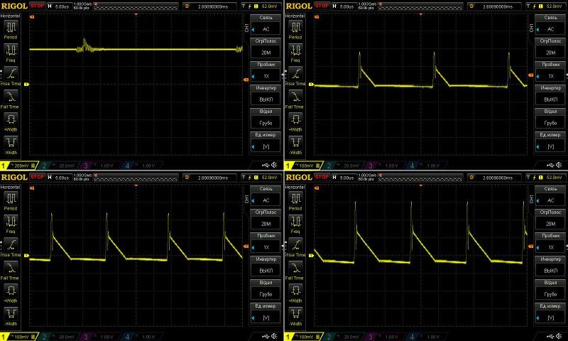 Шесть 12 вольт блоков-палок мощностью от 18 до 72 ватт