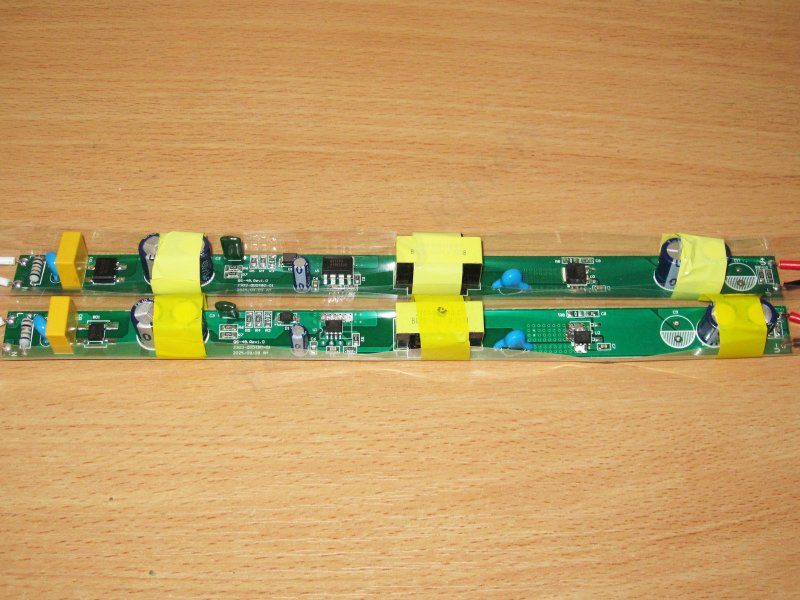 Шесть 12 вольт блоков-палок мощностью от 18 до 72 ватт