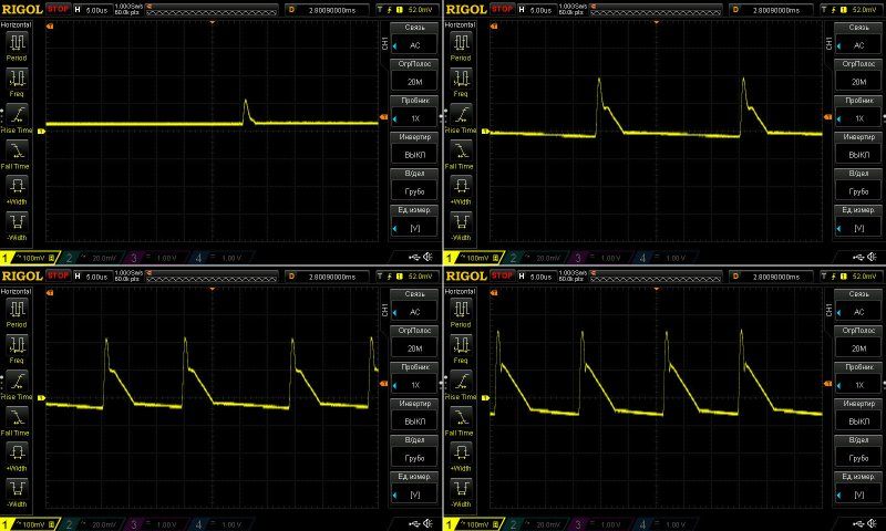 Шесть 12 вольт блоков-палок мощностью от 18 до 72 ватт