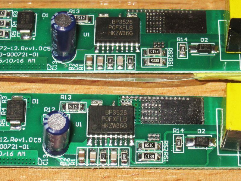 Шесть 12 вольт блоков-палок мощностью от 18 до 72 ватт