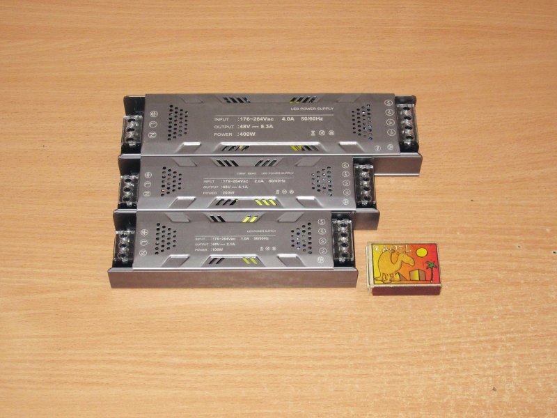 Еще блоки питания, теперь на 48 вольт