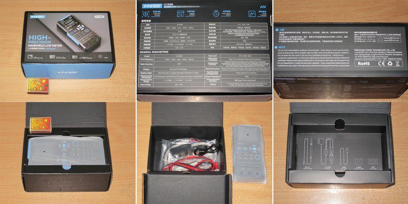 LCR-метр Fnirsi LC1020E LCR-метр Fnirsi LC1020E