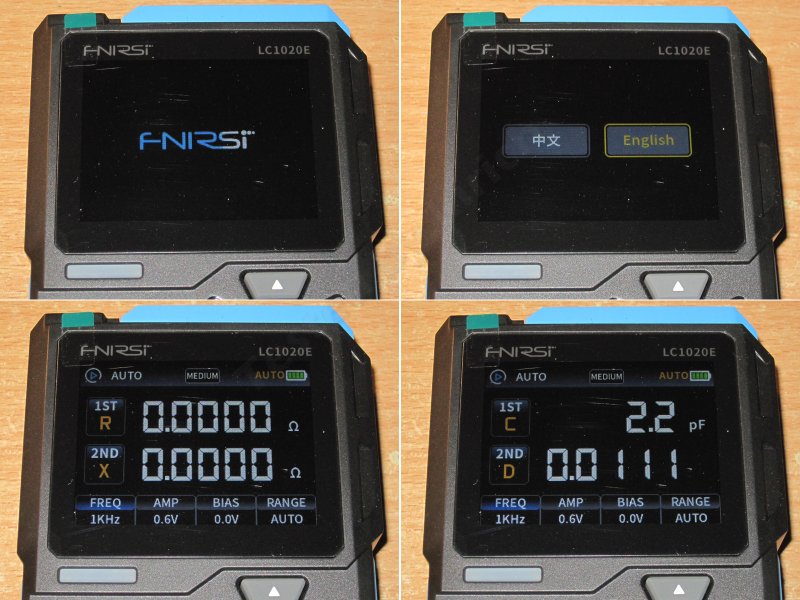 LCR-метр Fnirsi LC1020E LCR-метр Fnirsi LC1020E