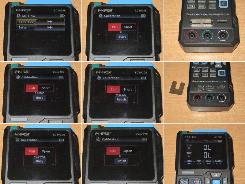 LCR-метр Fnirsi LC1020E LCR-метр Fnirsi LC1020E