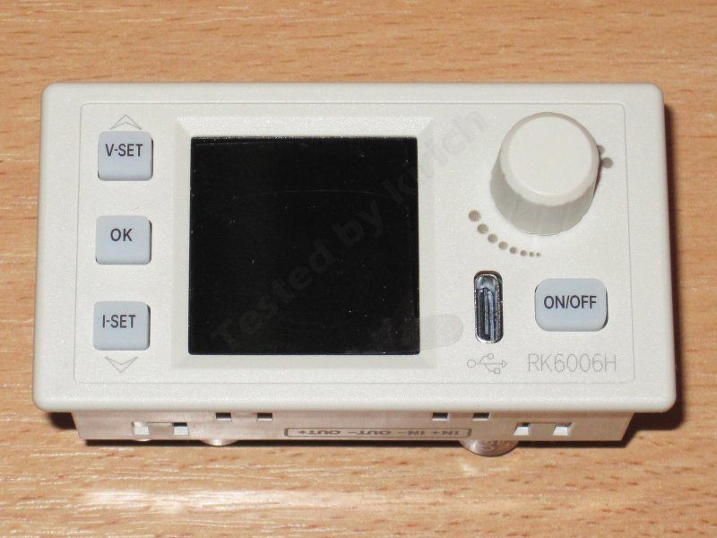 RK6006H, регулируемый DCDC с универсальным питанием.