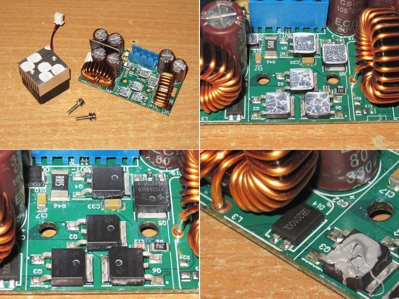RK6006H, регулируемый DCDC с универсальным питанием.